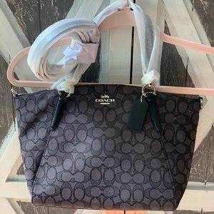 COACH F27582 SMALL KELSEY SATCHEL Black Smoke